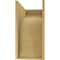 Ekena Millwork 12"W x 24"D x 24"H Classic Legacy Rough Cedar Woodgrain TimberThane Corbel, Primed Tan CORUR12X24X24LGYRCPR - alternate 4